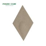 Decorative Colorful 3D Polyester Fibre Board For Wall Covering for sale