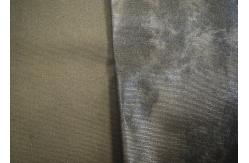 China Gold Blocking Coated With 12OZ Cotton Canvas For Bags And Shoes supplier
