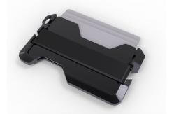 China 63*95MM Multifunctional Silver Anodizing RFID Blocking Aluminium Wallet Credit Card Holder supplier