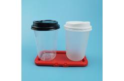 China U Shaped Clear 700ml PP Disposable Bubble Tea Cups supplier