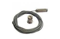China Steel Adjustable Hanging Wire Cable For Linear Led Light supplier