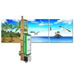 Muticolor Highspeed Digital 2880dpi 3d Vertical Wall Printing Machine ZKMC for sale