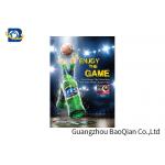 UV Offset Printing 3D Lenticular Poster No Harm Material Eye - Catching Image Flips