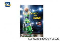 China UV Offset Printing 3D Lenticular Poster No Harm Material Eye - Catching Image Flips supplier