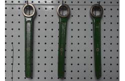 China Professional Single Bent Box Wrench , Bent Open End Wrench For Coal Mines supplier