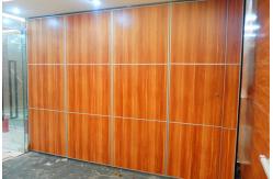 China India Folding Sliding Movable Partition Walls 500mm Panel Width Malaysia Design supplier