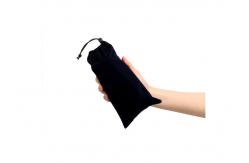 China Green Inflatable Travel Pillow Memory Foam Material With Storage Bag supplier