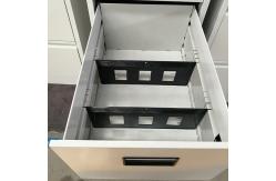 China Lockable Security Legal Size Drawer Filing Cabinet With Safe Vault supplier