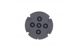 China Custom Circular Controller Keys Waterproof And Durable Silicone Rubber Keys supplier