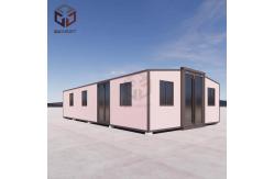 China Mobile Insulated Modular Steel Container Home Expandable Prefab House supplier