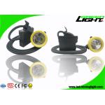 1.67W IP68 Miners Helmet Light 10000lux Brightness USB Charger 1 Year Warranty