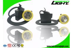 China 1.67W IP68 Miners Helmet Light 10000lux Brightness USB Charger 1 Year Warranty supplier