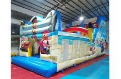 China ODM Commercial Inflatable Slide Outdoor Bouncy Castle Obstacle Course supplier