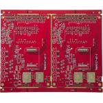 4 Layer Red Oil Gold Plated Printed Circuit Board Custom Circuit Board Manufacturers for sale