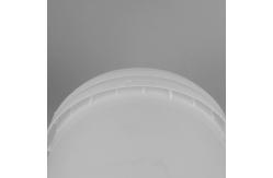 China White Food Grade Buckets 1L-5L with Lid supplier