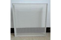 China Galvanized Steel Mesh Ceiling Tiles Metal Hook On Panel Expand Mesh supplier