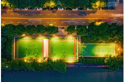 China SBR Latex Artificial Synthetic Turf Fadeless Grass Sports Flooring Football supplier