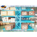 Adjustable Warehouse Heavy Duty Cantilever Rack / Cantilever Pallet Racking for sale