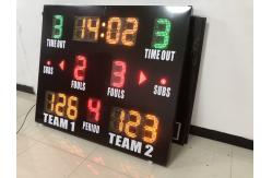 China Red  Yellow Green LED Basketball Scoreboard DIP Digit Model supplier