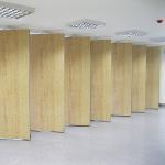 Banquet Hall Folding Partition Walls , Operable Partition Panels for sale