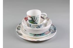 China Low Thermal Conductivity Kids Melamine Tableware Microwave Safe supplier