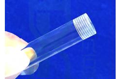 China 2.2g/Cm3 Screw Thread Clear SIO2 Quartz Test Tube supplier