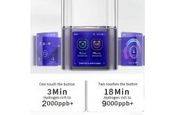 China 350ml Hydrogen Water Generator H2 Rich Water Bottle Cup 2000ppb - 9000ppb supplier