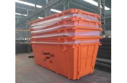 China Construction Waste Disposal Trailer Skip Bin supplier