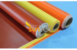 China SUNTEX Graphite Coated Fiberglass Fabrics supplier