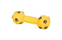China Dotted Dumbbell Dog Chew Toys supplier