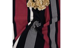 China Customization Stiff Good Version Lenjing Modal ​Striped Material Fabric For Polo Shirt supplier