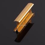 Paring - Off  Extruded Aluminum Trim , Anodized Aluminum Profiles I Shape for sale