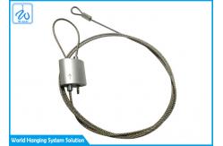 China Durable Light Fittings Wire Suspension Hanging Kit With Looping Gripper supplier