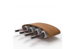 China Displaying Wooden Wine Racks Countertop Wine Bottle Holder Stand supplier