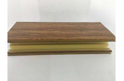 China Third - Dimension Wood Finish Aluminium Profiles Solid Substantial supplier