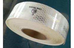 China Safety Ece 104 Reflective Tape Pressure Sensitive , Conspicuity Markings For Truck supplier