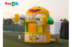 China Promotional Inflatable Lemonade Booth Advertising Inflatable Presentation Booth supplier
