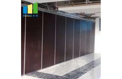 China Office Sound Proof Melamine Faced Board Sliding Partition Walls For Hotel supplier