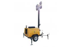 China Portable Led Light Tower With 1600W LED For Night Construction Lighting supplier