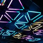 DMX Motor Kinetic LED Lights RGB Color For Stage Event Show OEM for sale