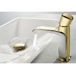 Zinc Alloy Single Handle Electroplate Wash Basin Tap for sale