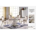 10 seater round marble dining table with Lazy Susan furniture for sale