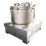 Cold Solvent Extract Basket Centrifuge Machine For Solid Liquid Separation for sale