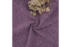 China Durable 190gsm Double Pique Fabric , Smooth Solid Cotton Knit Fabric supplier