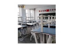 China Customized School Chemcial Lab Table For Experiment And Teaching In White supplier