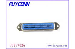China Solder Contacts Easy Male 50 Pin Centronics Connector With Certified UL supplier