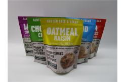 China 8 Oz Custom Printed Matt Snack Bag Packaging , Stand Up k Bag supplier