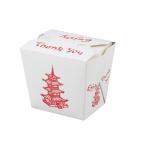 Disposable Rectangle Takeout Hard Paper Box Tray Kraft Food Noodle Box for sale