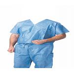 Navy Blue Surgical Scrub Suits , Hospital Nurses Scrub Suit Uniform Short Sleeve for sale