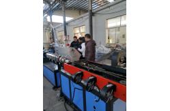 China Double Screw Plastic Pipe Extrusion Line / PVC Pipe Extrusion Machine With ABB Inverter supplier